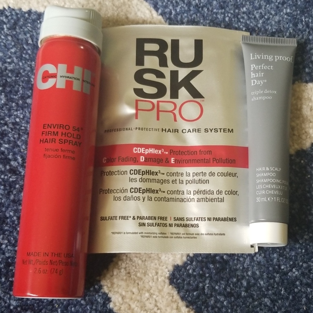 SALE 😍 4/$15 Chi, Rusk and Living Proof Trio! 💇💁